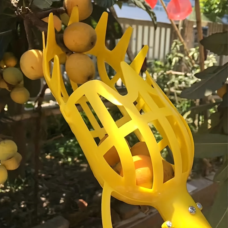Portable Fruit Picker Head, Hollow Design, Garden Tree Fruit Picking Tool