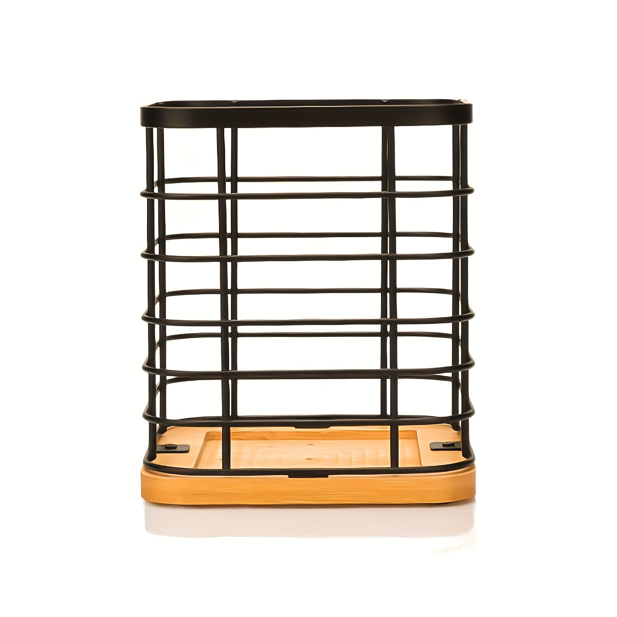 Multifunctional Vertical Kitchen Rack with Cutlery Holder and Organizer