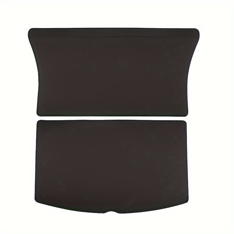 Premium PU Leather Trunk Mat for Tesla Model Y/3 Cargo Liner Scratch-Resistant Durable