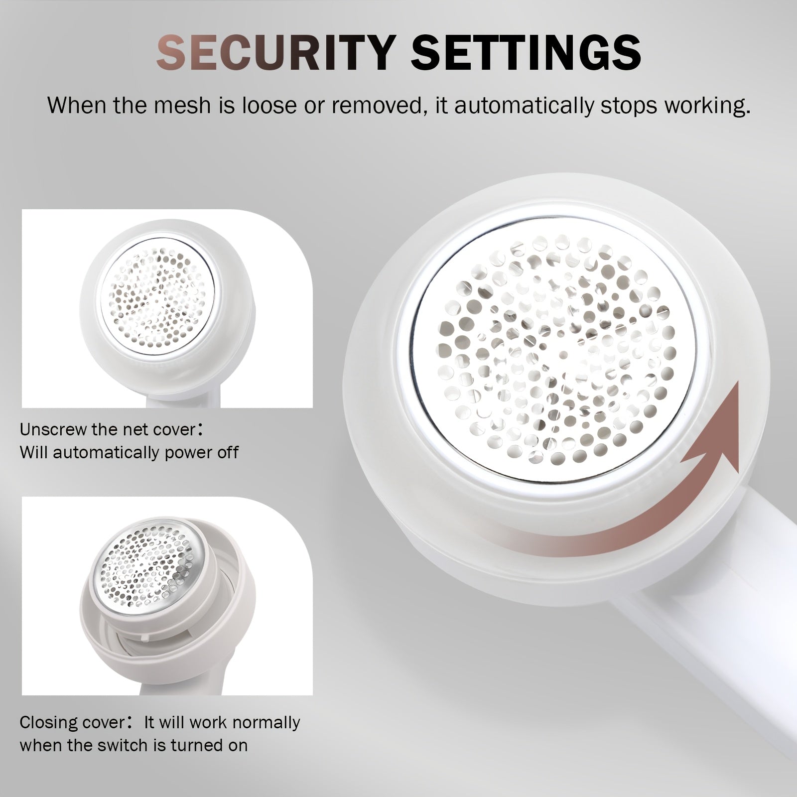 Portativ zaryadlanadigan elektr to'kib tashlagich USB kabeli va tozalash cho'tkasi bilan kiyim, mebel va gilamdan pill fuzzni samarali ravishda olib tashlaydi.