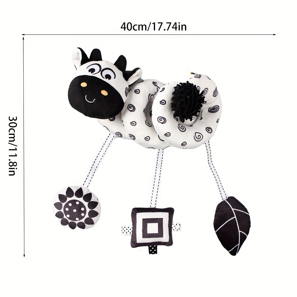 Avtomobil o'rindiqlari uchun bolalar uchun mo'ljallangan yumshoq o'yinchoqlar, yangi tug'ilgan chaqaloqlar uchun hayvonlar o'yinchoqlari