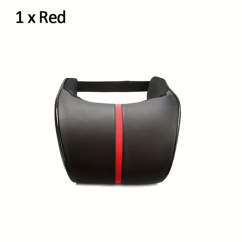 Universal Fit Car Headrest Pillow With Memory Foam for Comfort and Support