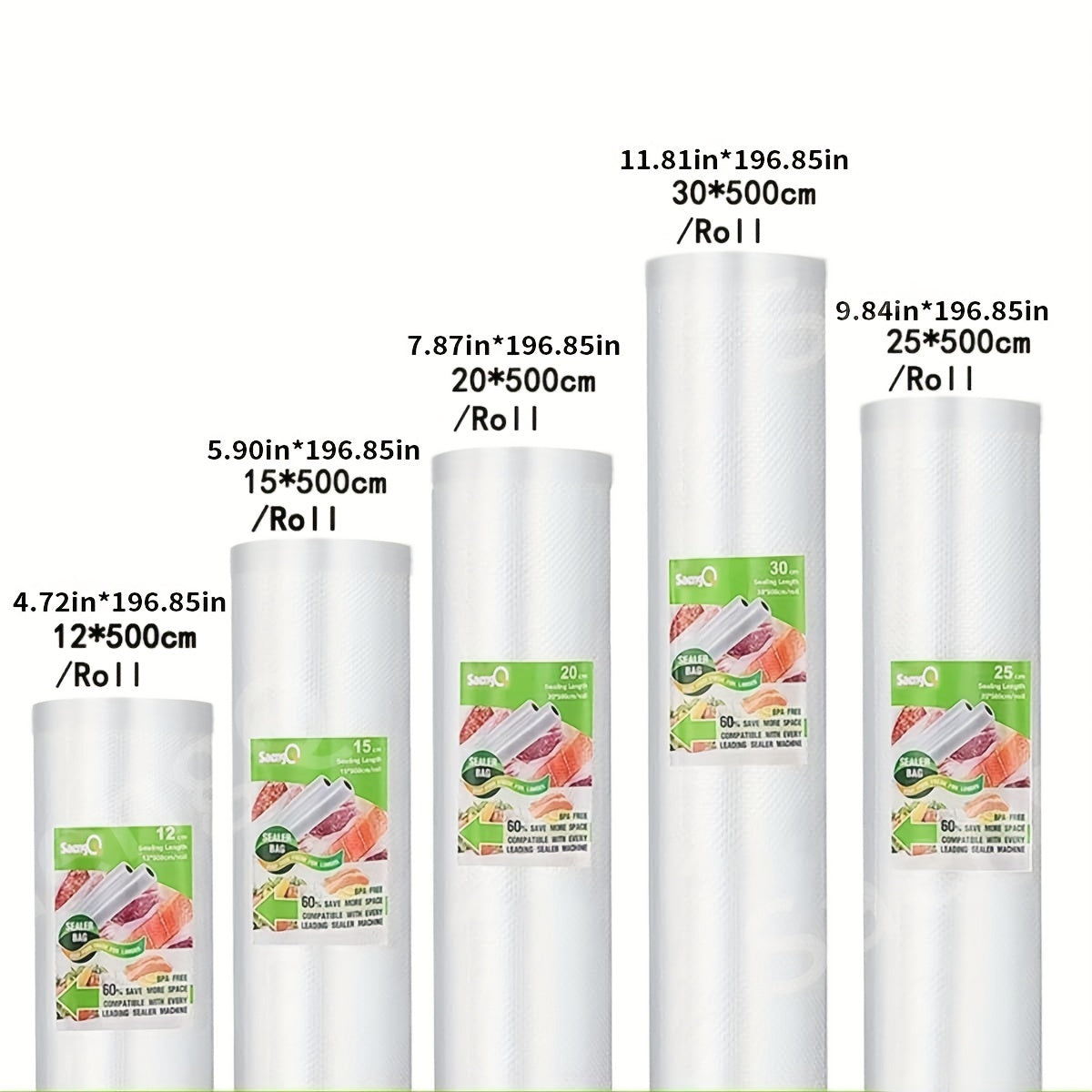 Получите более свежие условия хранения продуктов с помощью сумки Pattern Road Roll Bag, однослойного сетчатого узора Sausage Ram и вакуумной упаковки для продуктов! Идеально подходит для хранения на кухне и сохранения свежести ваших продуктов.