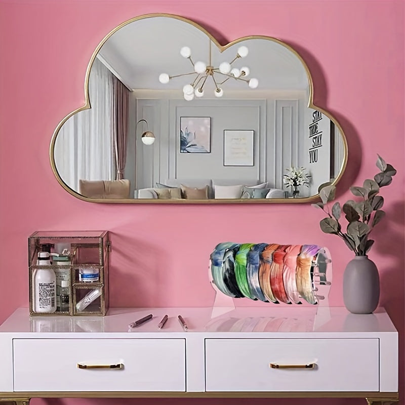 Acrylic Headband Display Stand for Hair Accessories Jewelry and Watches Clear Organizer