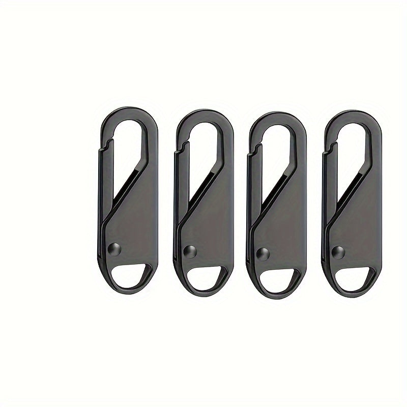 Oq zip qopqog'i uchun almashtirish, yukxalta, kurtka va sumkalar uchun 0.4 dyuym