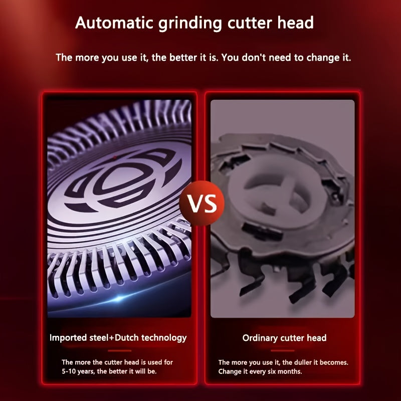 Электробритва для мужчин серии 1000 водонепроницаемая аккумуляторная с головкой для бритья ContourFlex