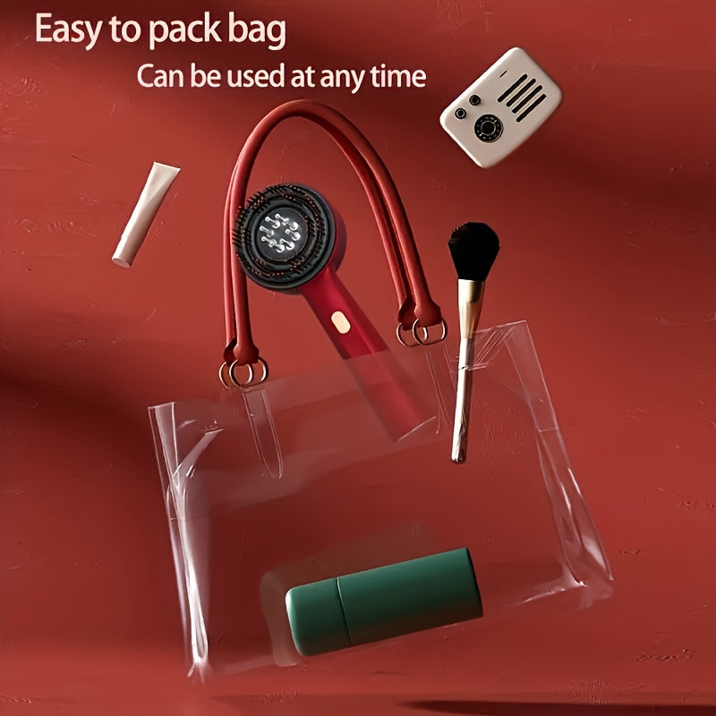 USB quvvatli, 1400mAh batareyali, plastik materialdan tayyorlangan, hidlanmagan qayta zaryadlanadigan elektr bosh massaj qiluvchi taroq. Vibratsiya funksiyasi, barcha soch turmushlari uchun uyda foydalanish uchun 3 massaj rejimi mavjud, ideal.