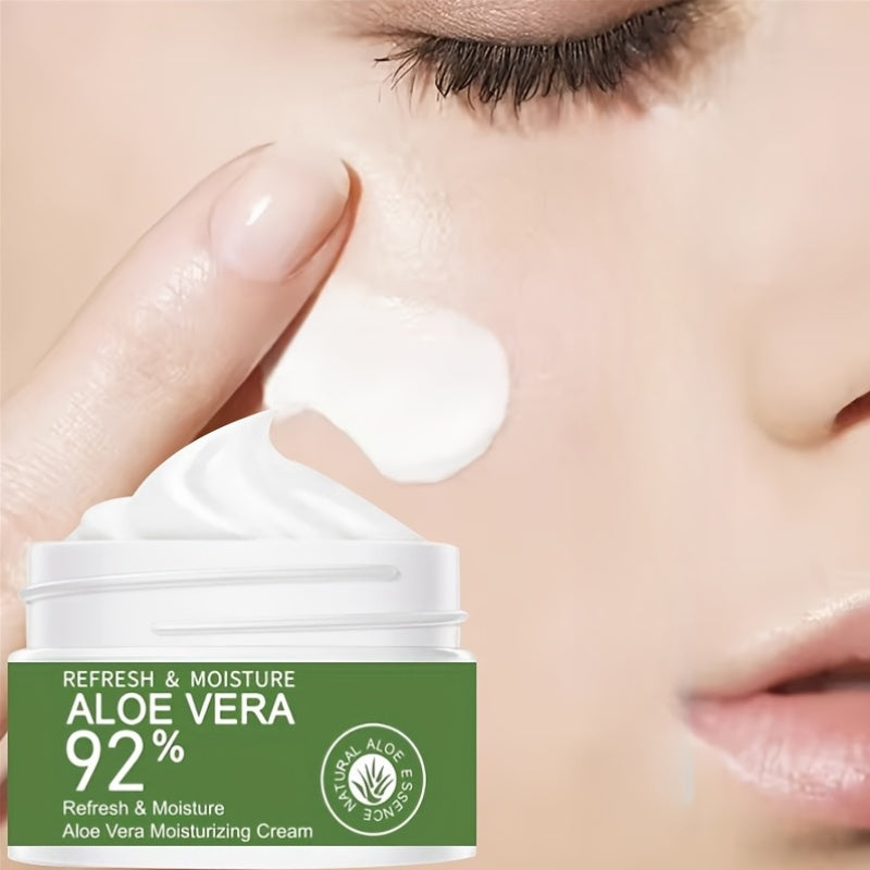 Women Dry Skin Aloe Vera Face Moisturizing Cream Hypoallergenic