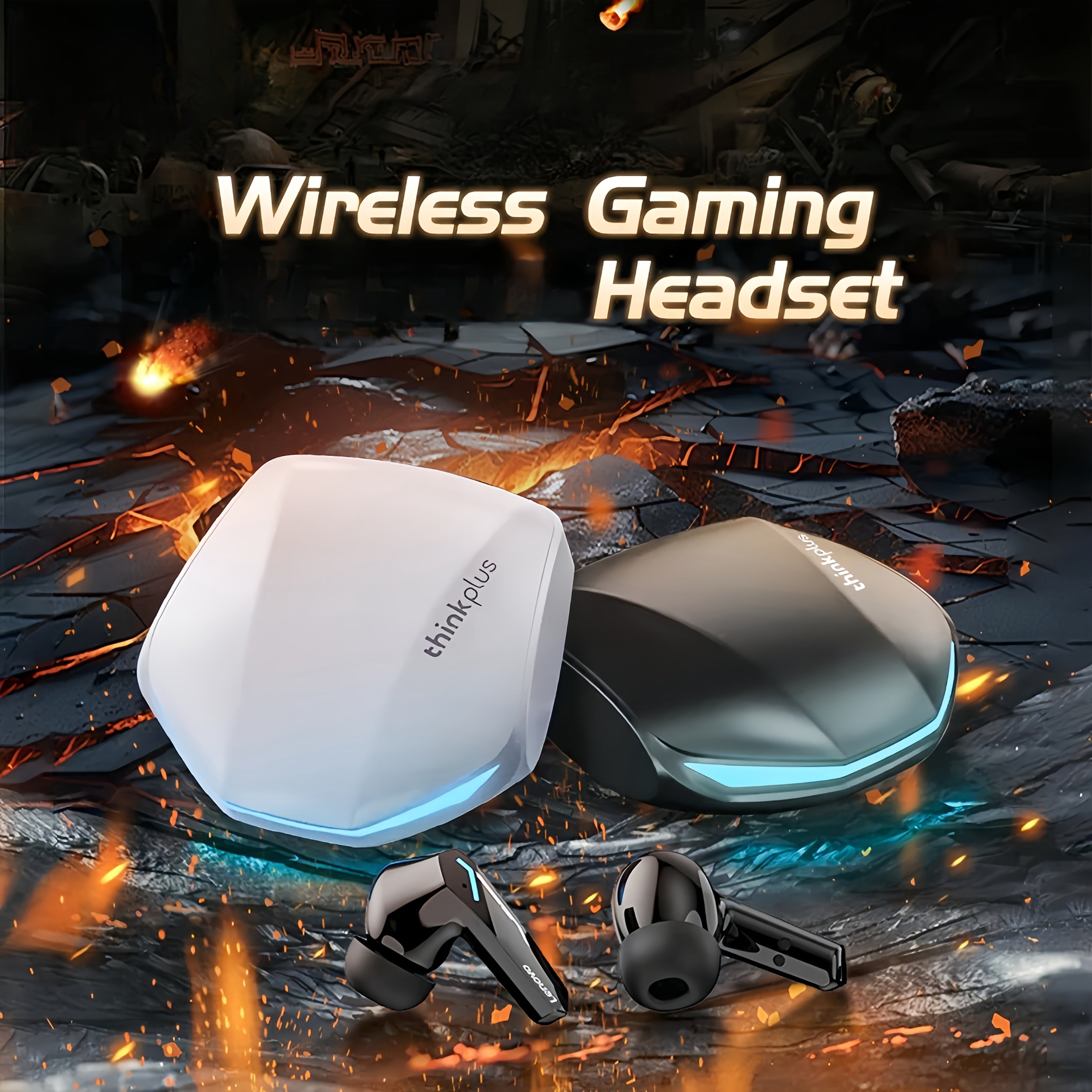 Wireless Earbuds with HiFi Sound Noise Reduction and HD Calls Black