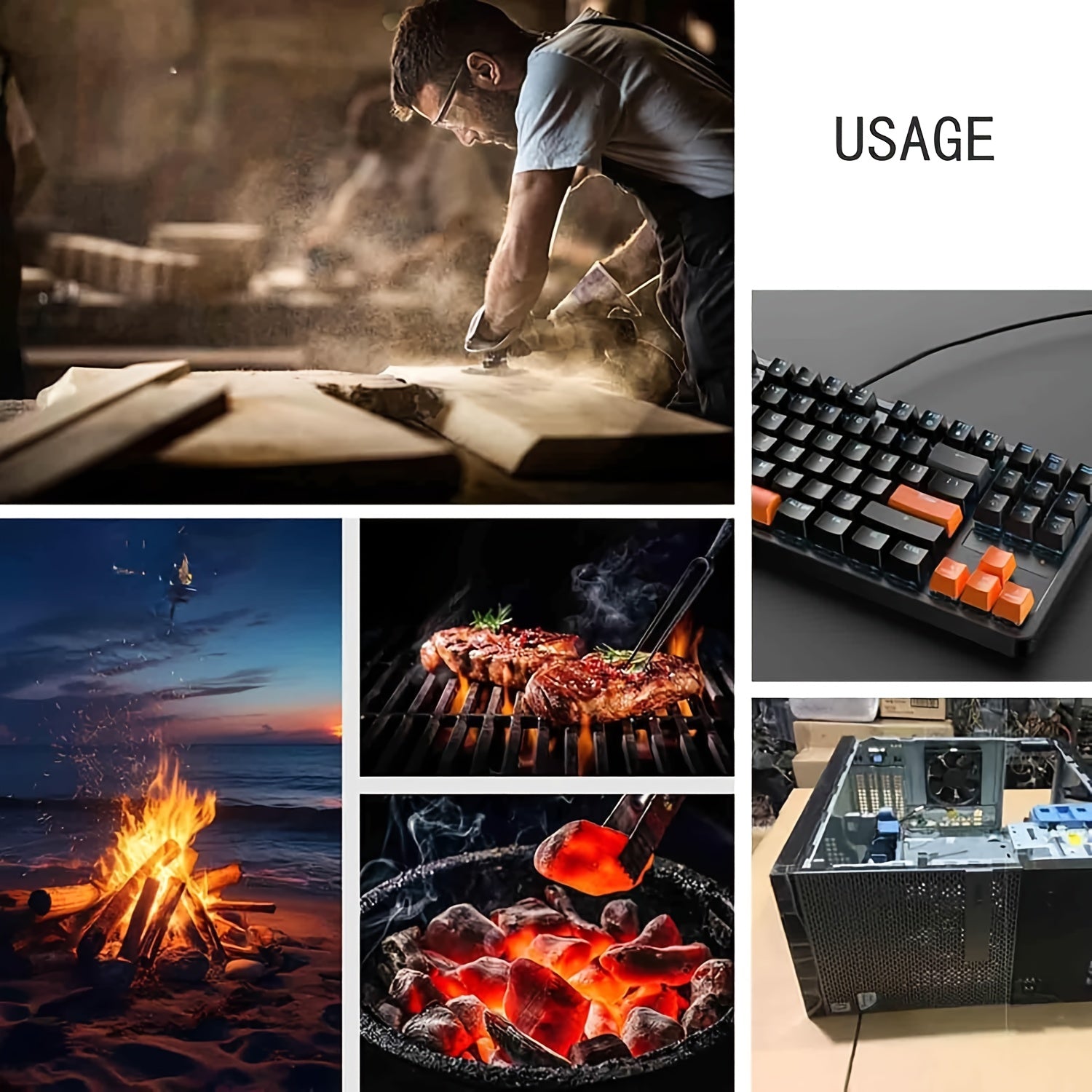 Portable Handheld Dust Blower, High-Speed 140000RPM, Rechargeable Battery