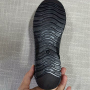 Zapatos planos cómodos y resistentes al desgaste con suela de goma antideslizante para mujer