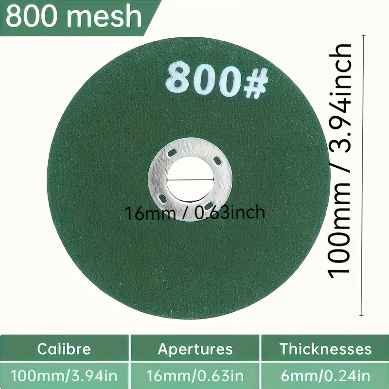 2pcs Fine Sand Resin Knife Sharpening Set Manual for Blades, Scissors, Drill Bits