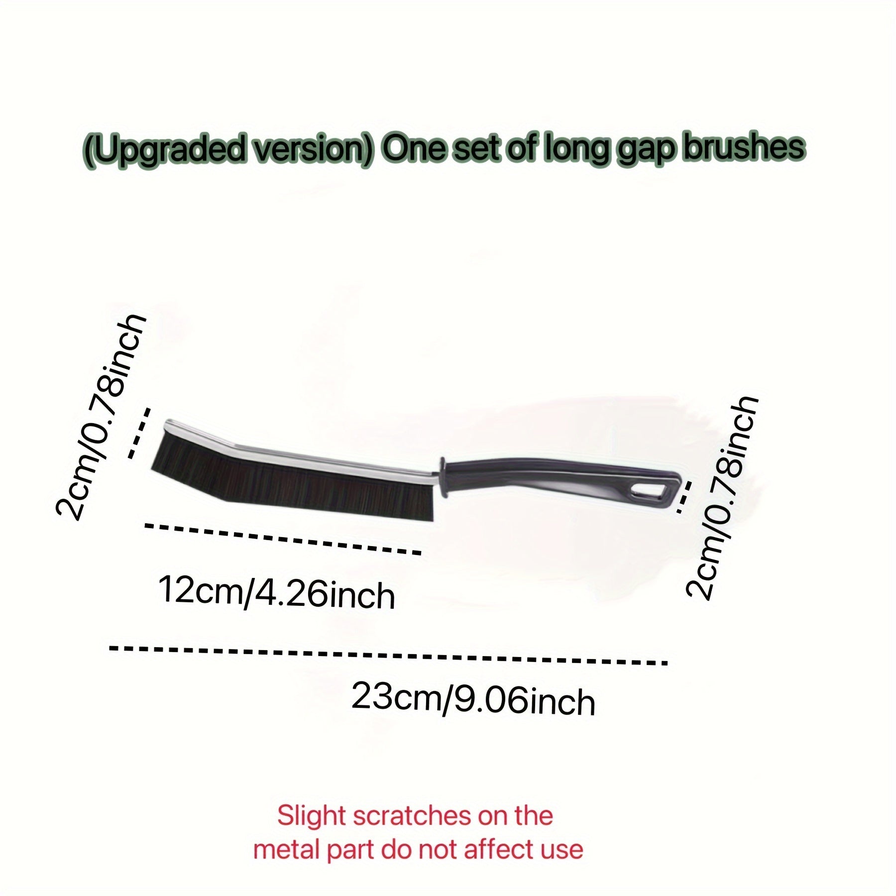 Многофункциональный инструмент для уборки дома: 1 шт. щетка с жесткой щетиной для чистки щелей в ванной, углов туалетной и кухонной плитки, а также оконных швов.