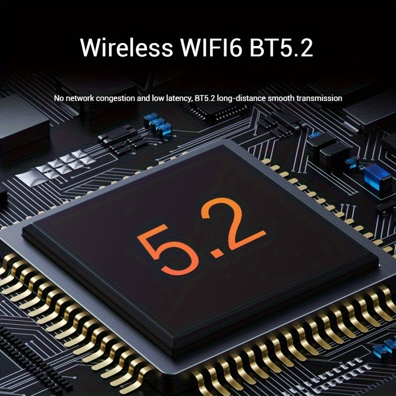 Mini PC AMD Ryzen 7 5800H con 16GB de RAM, 512GB SSD, Wi-Fi 6, Wireless 5.0, ordenador para juegos y oficina en casa