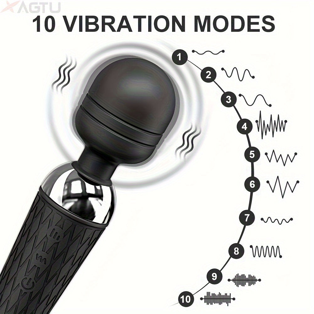 Female Vibrator Adult Masturbator with 10 Vibration Modes and 4 Colors