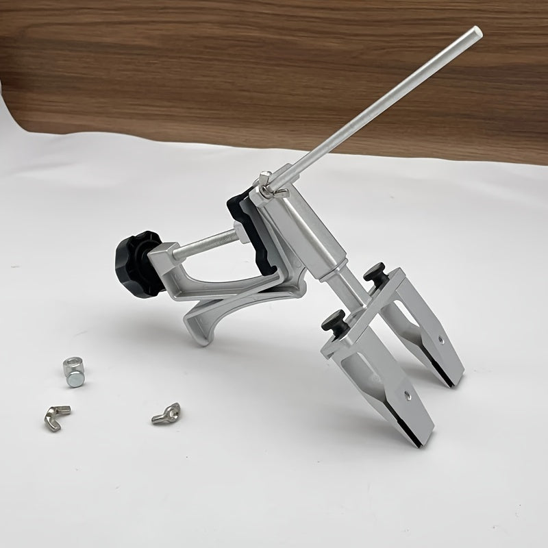 Woodworking Knife Sharpener Set with Diamond Stones Manual Metal Construction