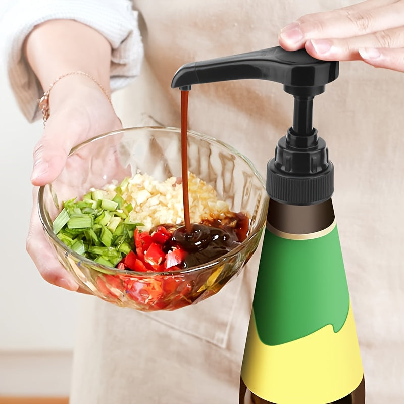 2 piezas de dispensador de bomba para botellas de jarabe de café, especias y aceite de 25.4 Oz