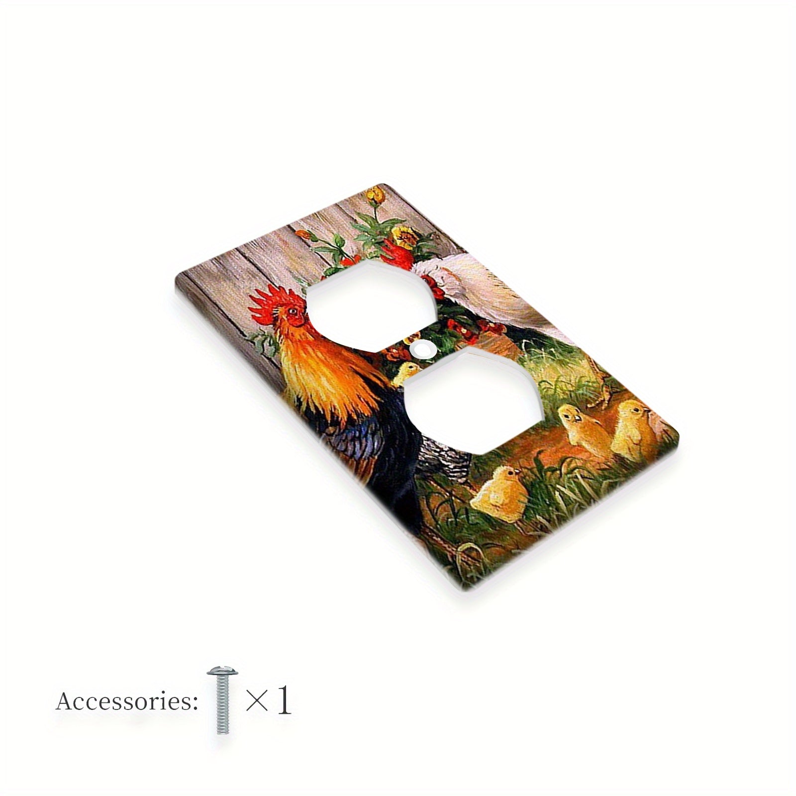 1 dona Ferma Xonasi Tovuq Yoritish Kalit Qopqog'i Ichki/Tashqi Foydalanish Uchun Yotoqxonalarda, Oshxonada, Hammomda.