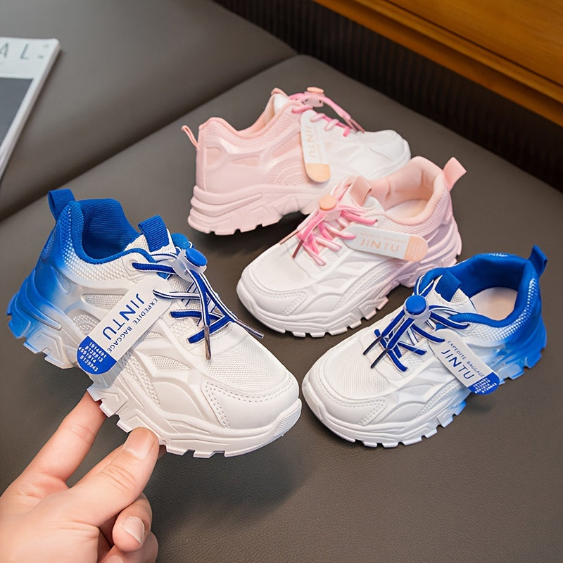 Kids' Mid-Top Sports Shoes for Outdoor Hiking and Casual Wear Boys Girls All-Season