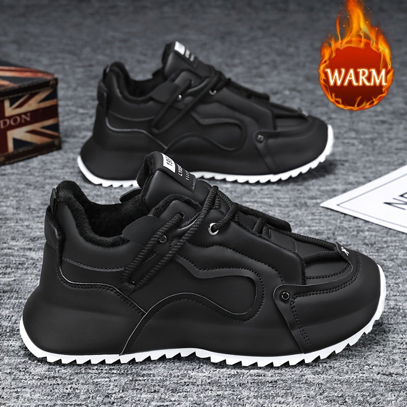 Zapatillas casuales para hombre, ligeras, de PU, para senderismo, actividades al aire libre y uso diario