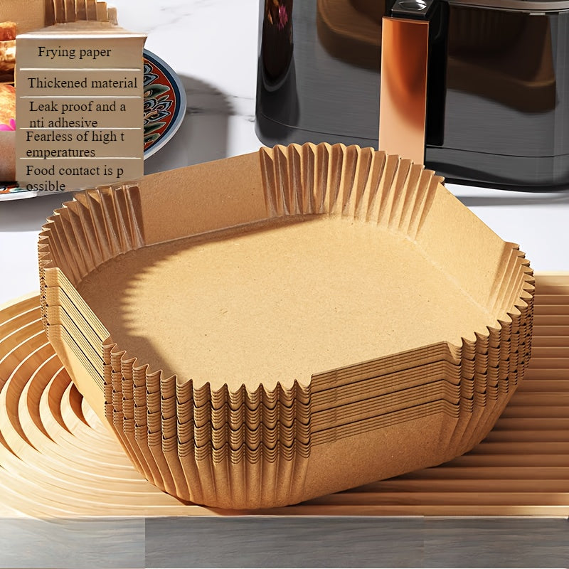 100 Pcs Non-Stick Oven Liners for Air Fryers Baking and Cooking