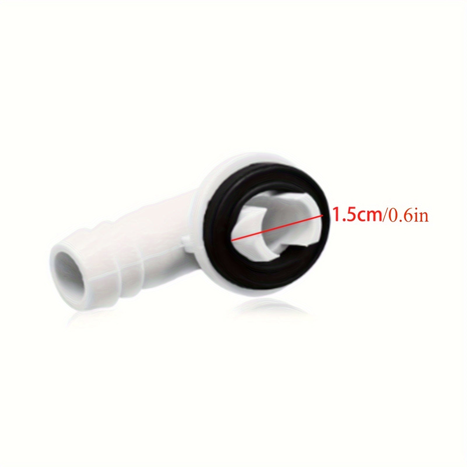 Universal Leak-Proof Air Conditioner Drain Kit with Rubber Gasket and Clamp