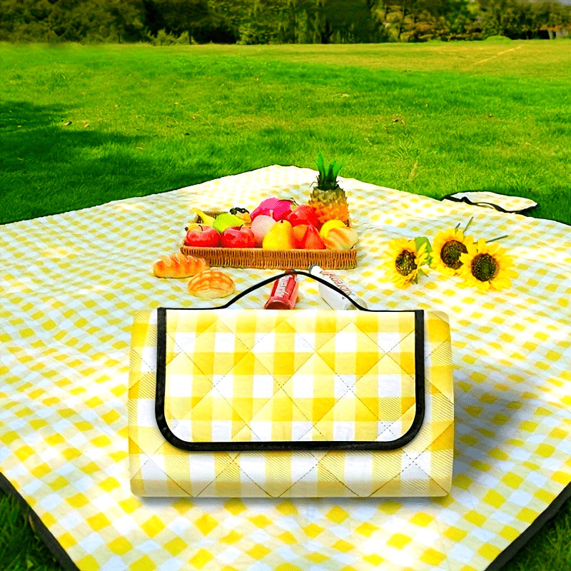 Детский игровой коврик - размер 2x2 м, нескользящий, водонепроницаемый и складной для безопасного ползания и игры