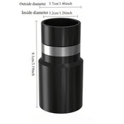 32mm Og'ir vaznli plastmassa vakuum shlangi ulash uchun yirtiqsiz moslama markaziy vakuum uchun