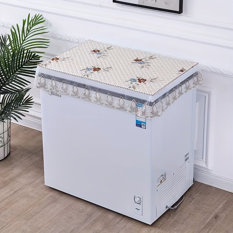 Rectangular Freezer Dust Cover Polyester Household Appliance Protector