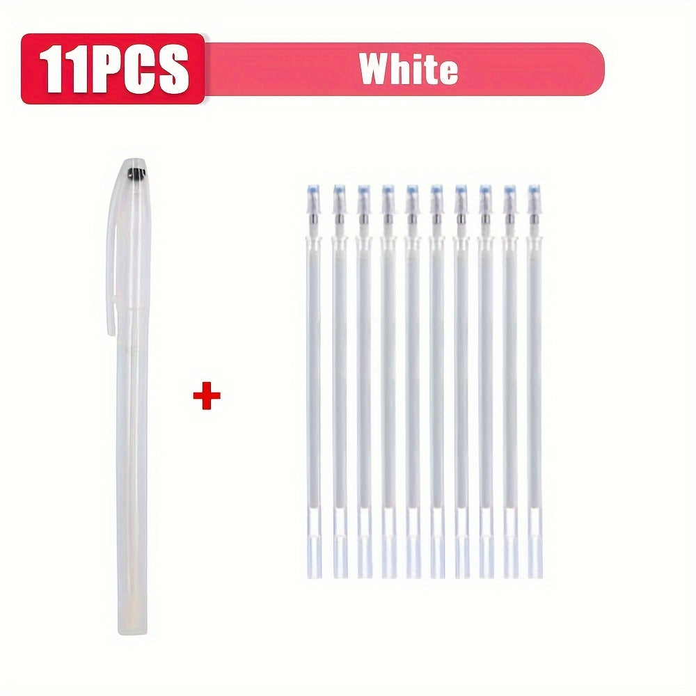 Набор из 10 термостойких маркеров для ткани в assorted цветах для шитья и поделок своими руками