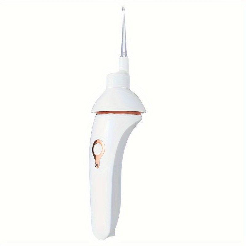 USB Rechargeable Ear Wax Removal Tool with LED Light and Soft Silicone Tip