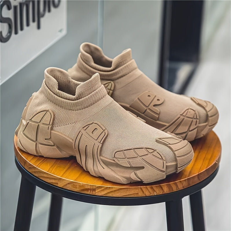 Men's Low Top Fabric Sneakers with PVC Sole and Fabric Insole for Casual Wear