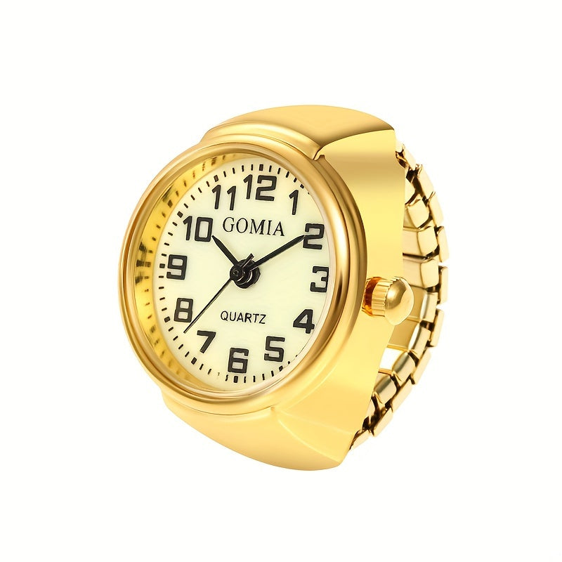 Illuminated Finger Watches for Students Stylish Ring Watches with LED Light