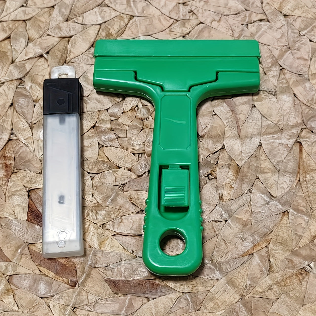 Cleaning Tool Set with 4-Inch Knife and 10 Blades for Glass, Floor, Wallpaper