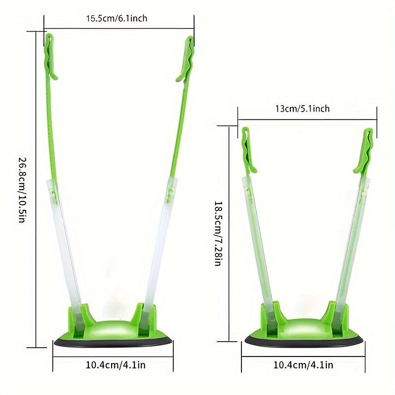 Sandviç va muzlatgich uchun 2 yoki 4 ta oziq-ovqat saqlash sumkasi tutqichlari to'plami
