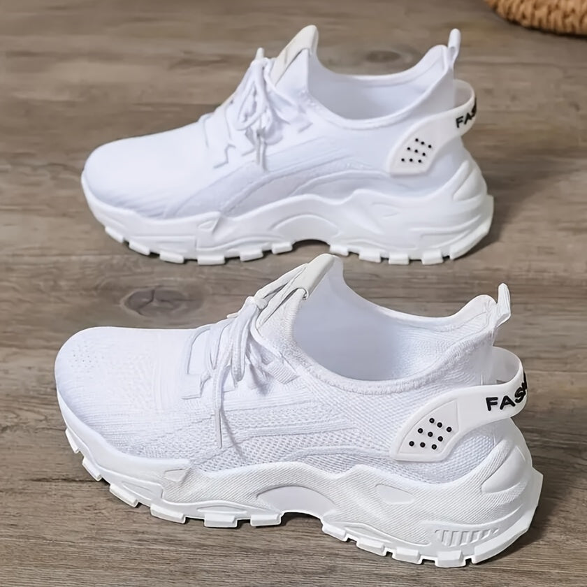 Women's Breathable Lightweight Running Shoes with Slip-Resistant Sole