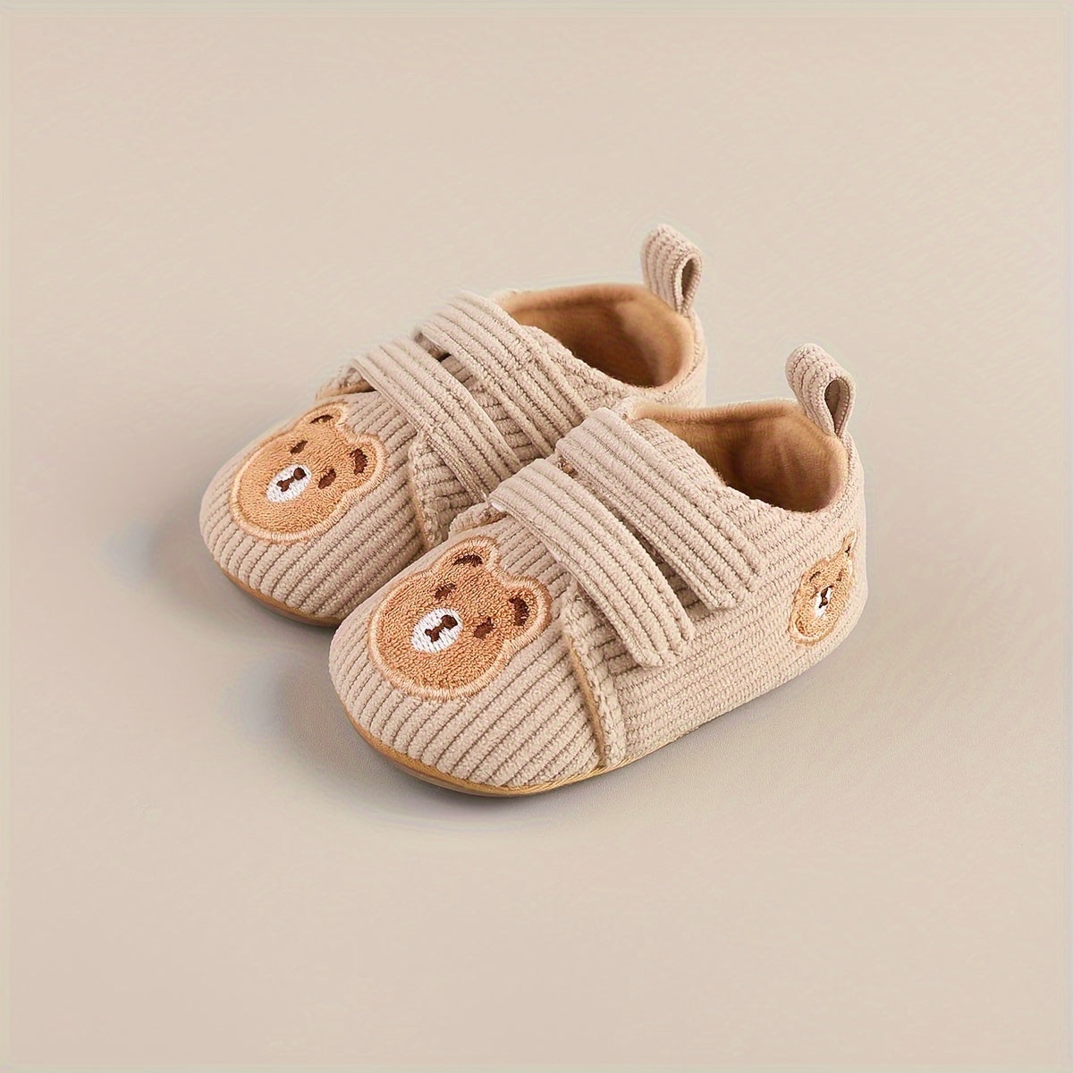 Kichkina erkaklar uchun poyabzal Bahor Kuz multfilmli tikilgan o'roq, sirg'almas, chidamli, chaqaloq 3-9 oy