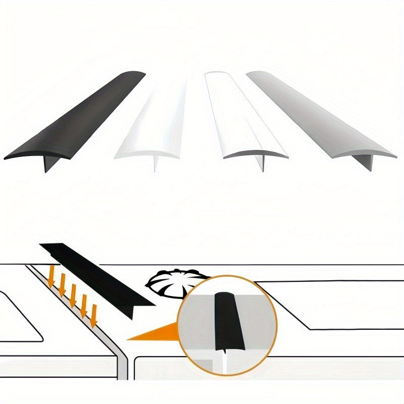 Cubierta de silicona para la brecha de la estufa de cocina con protector de salpicaduras de tira autoadhesiva