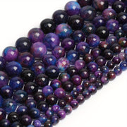 Dark Purple Sugilite Beads 6mm 8mm 10mm 12mm for Jewelry Making and Gifts