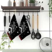 Christmas Themed Towels Set 45.72x66.04cm Kitchen Bathroom Rustic Farmhouse