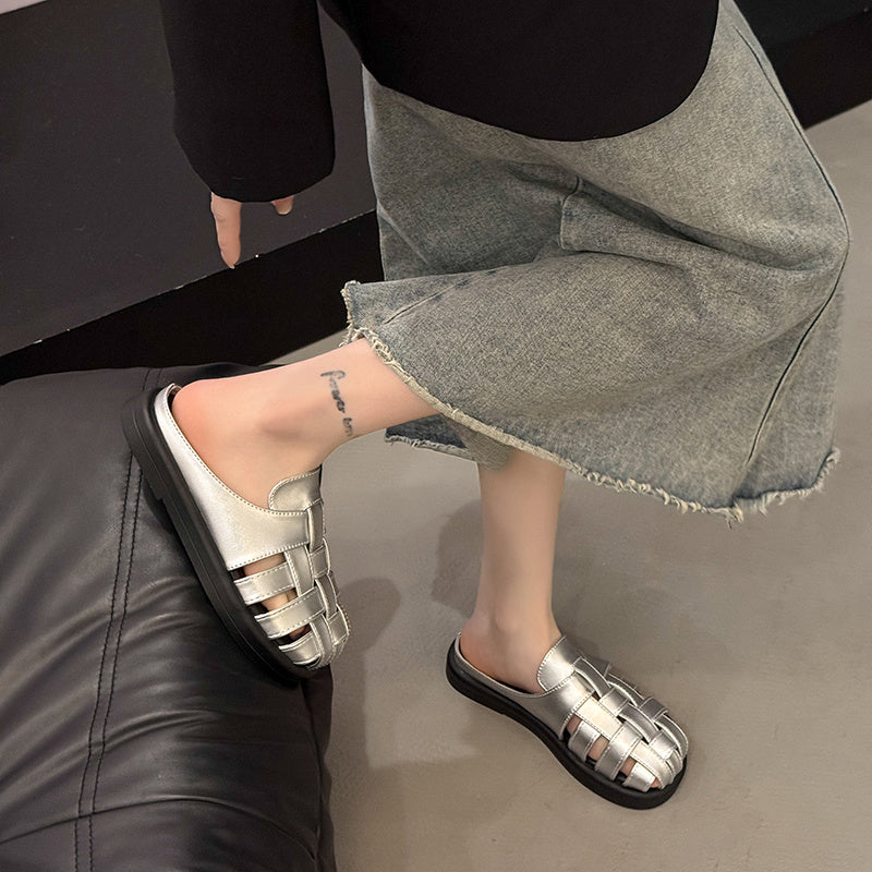 Women's Casual Shoes Lightweight Flat Synthetic Summer Footwear