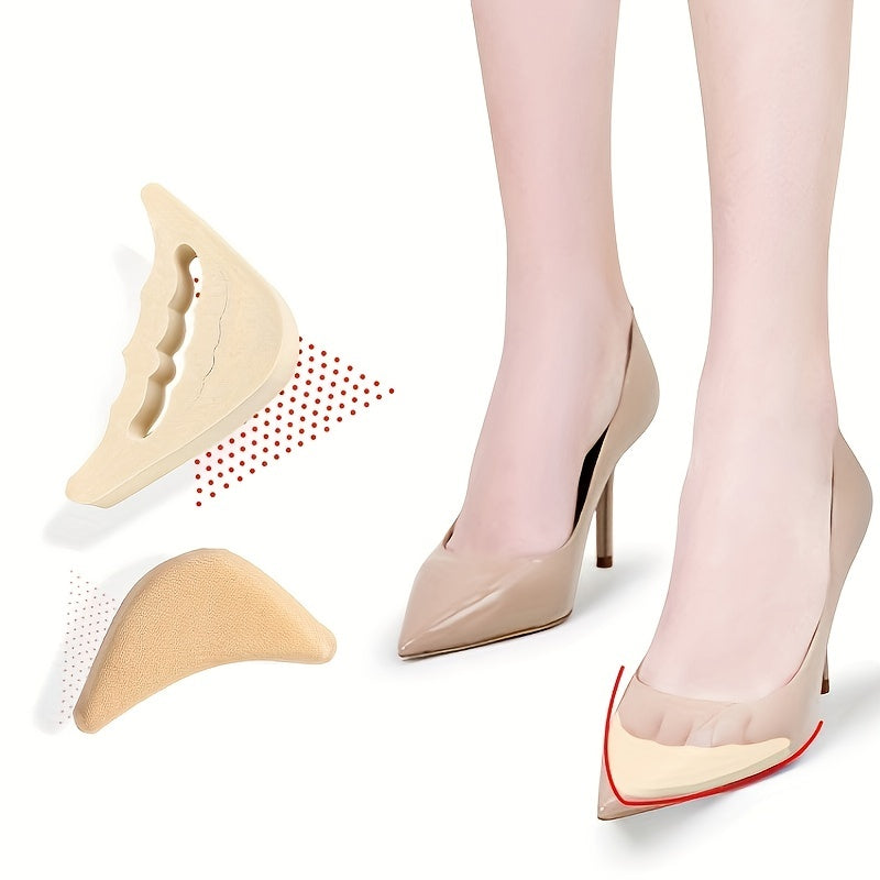 Women's Front Toe Pads Foam Insoles Adjustable Forefoot Cushions
