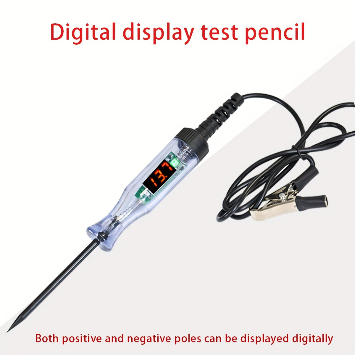 Yoqilg'i va Uzun Probel bilan Avtomobil Raqamli Sirkulyatsiya Testeri Pen