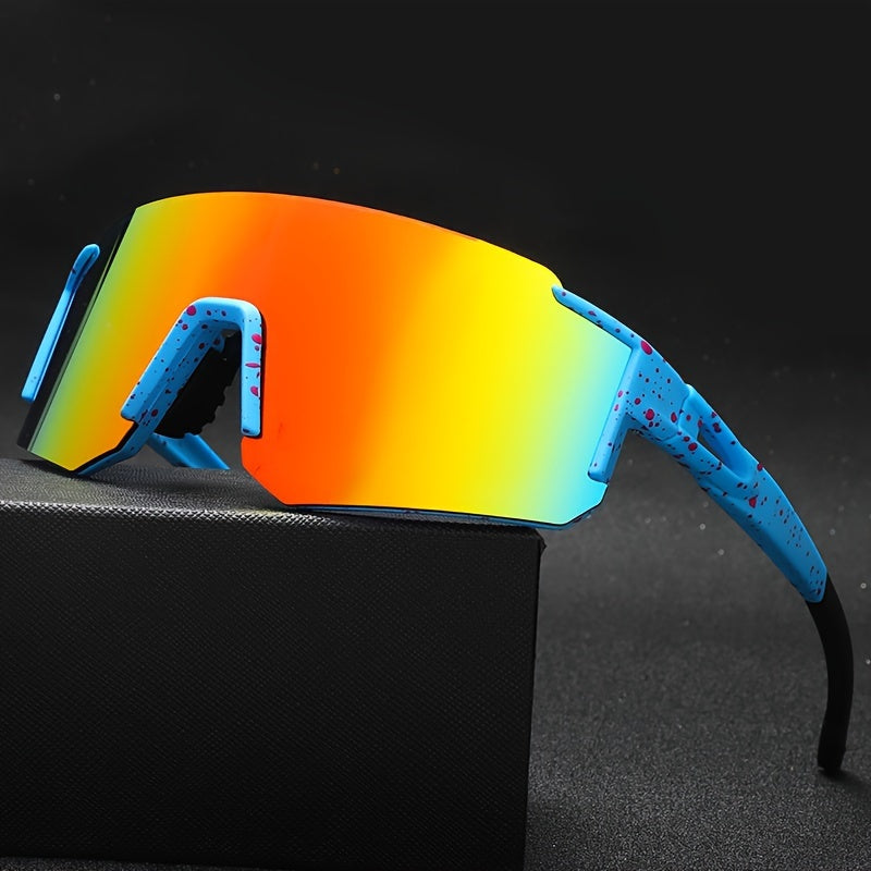 Sports Glasses for Cycling Running Fishing UV Protection Anti-Glare PC Frame