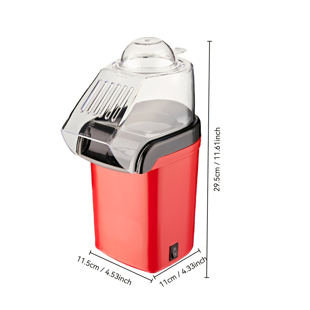 Uy uchun Mini Popkorn Mashinasi, to'liq avtomatik va elektr issiq havo bilan. Bolalar uchun juda yaxshi.