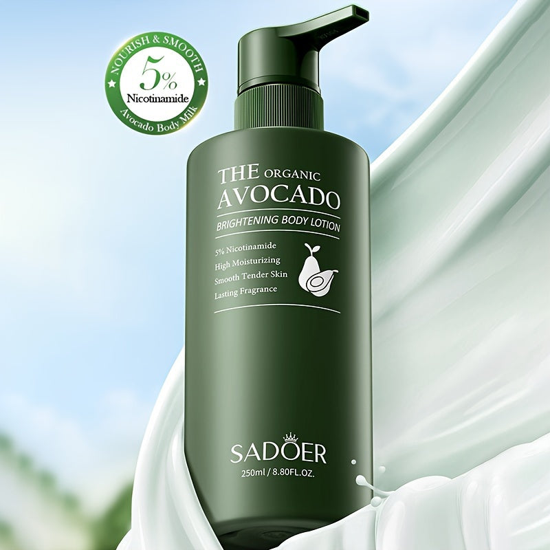 Unisex Avocado Hydrating Body Lotion 250ml Deep Moisturizer for Dry Skin