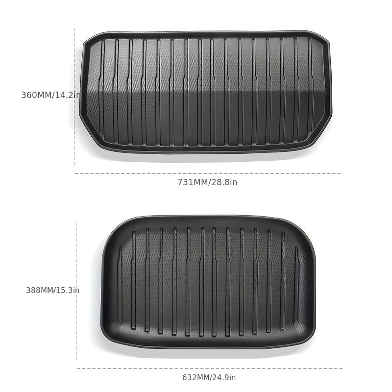 Universal TPE bagaj matosi Tesla Model 3 va Y uchun barcha ob-havo yuk tashish qoplamasi