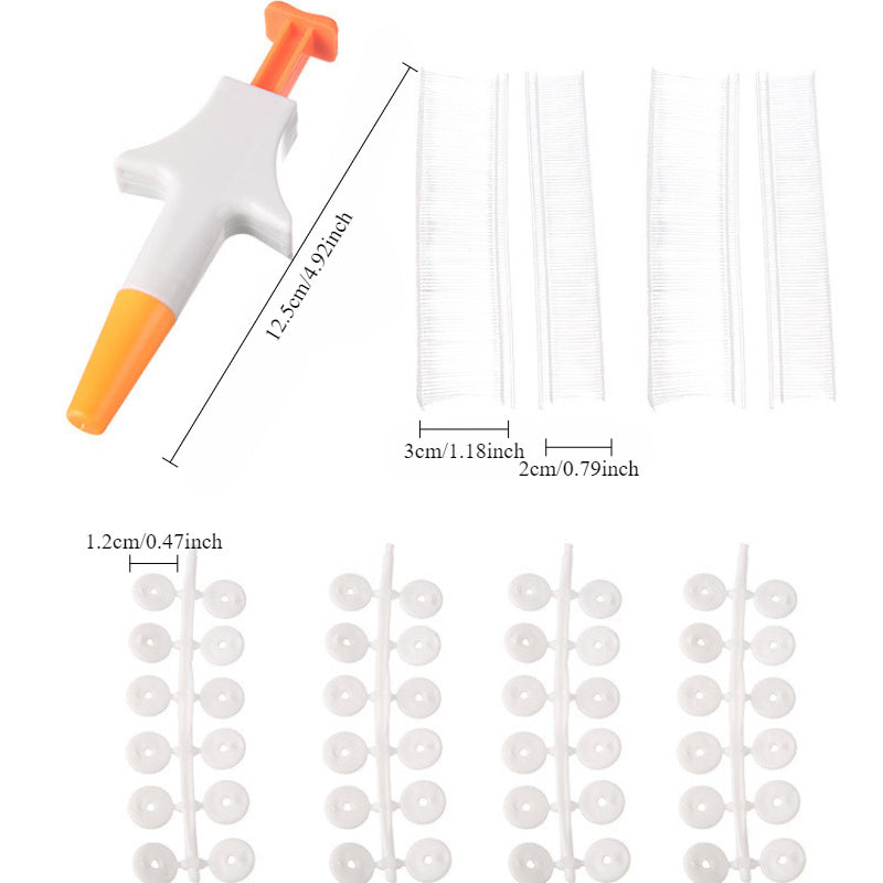 Yotqizish uchun xavfsizlik kliplari, no-slip, qulaylik uchun yostiqchalar va duvetlar uchun, aralash rang, 1 ta paket