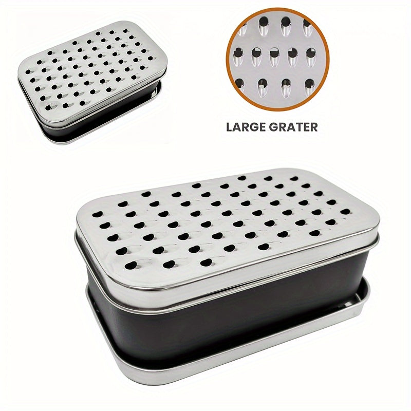 Rallador de verduras de acero inoxidable multiusos para triturar zanahorias, patatas y queso