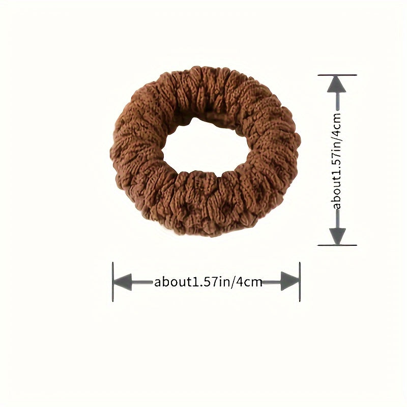 Women's Hair Ties 5/10pcs Elastic Thick High Ponytail Ties Casual Accessories